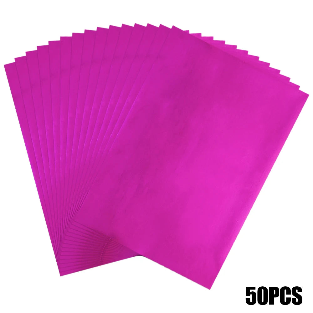 50pcs/pack 20x29cm Toner Hot Stamping Foil Paper A4