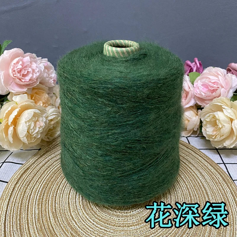 500G/PC Mohair Yarn High Quality Super Soft And Warm