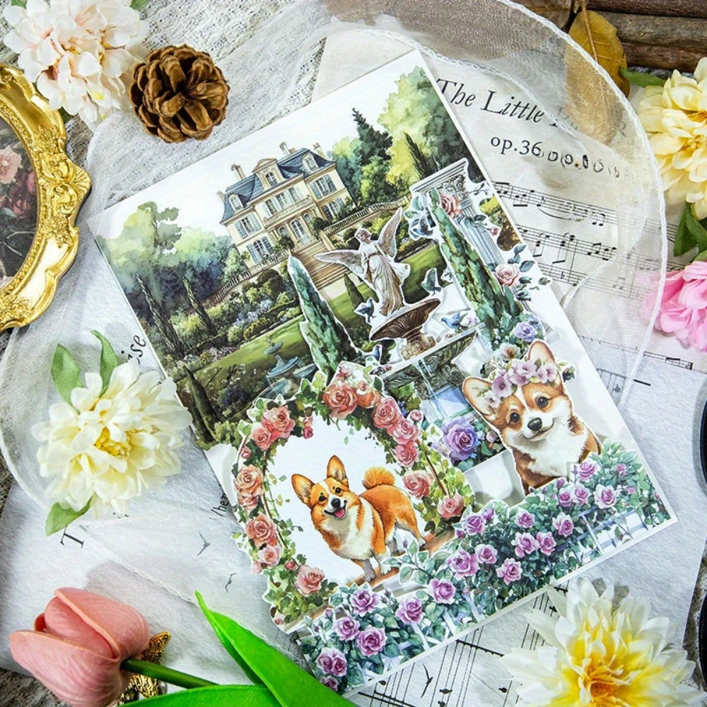 Die-Cut Scrapbooking Stickers for Journaling,