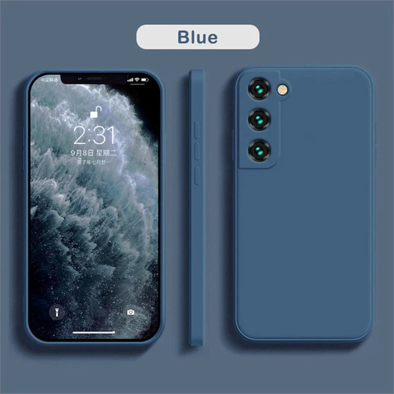 luxury Liquid Silicone Case for Samsung