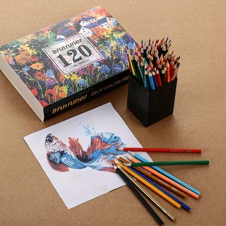 48/72/120/180 Brutfuner Oil Color Pencils Color Pencil Set