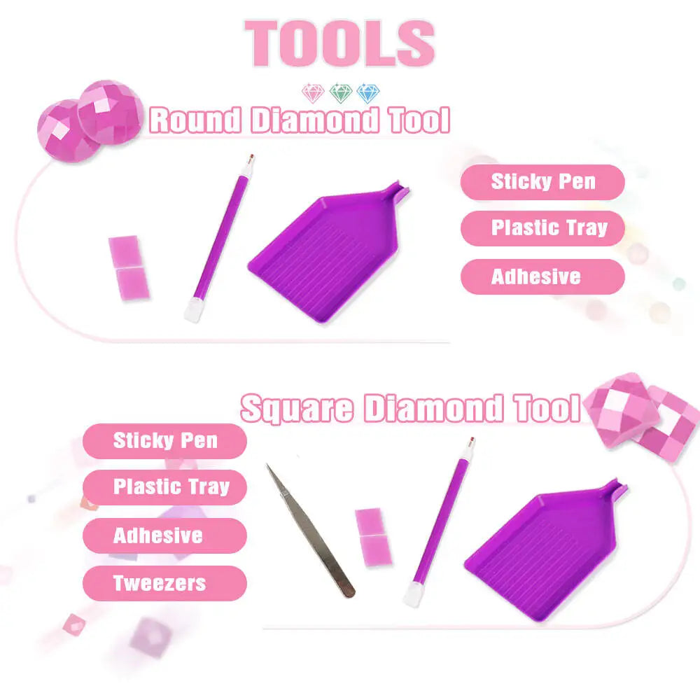 Jesus Christian Diamond Mosaic Portrait Religion Art round/square dots