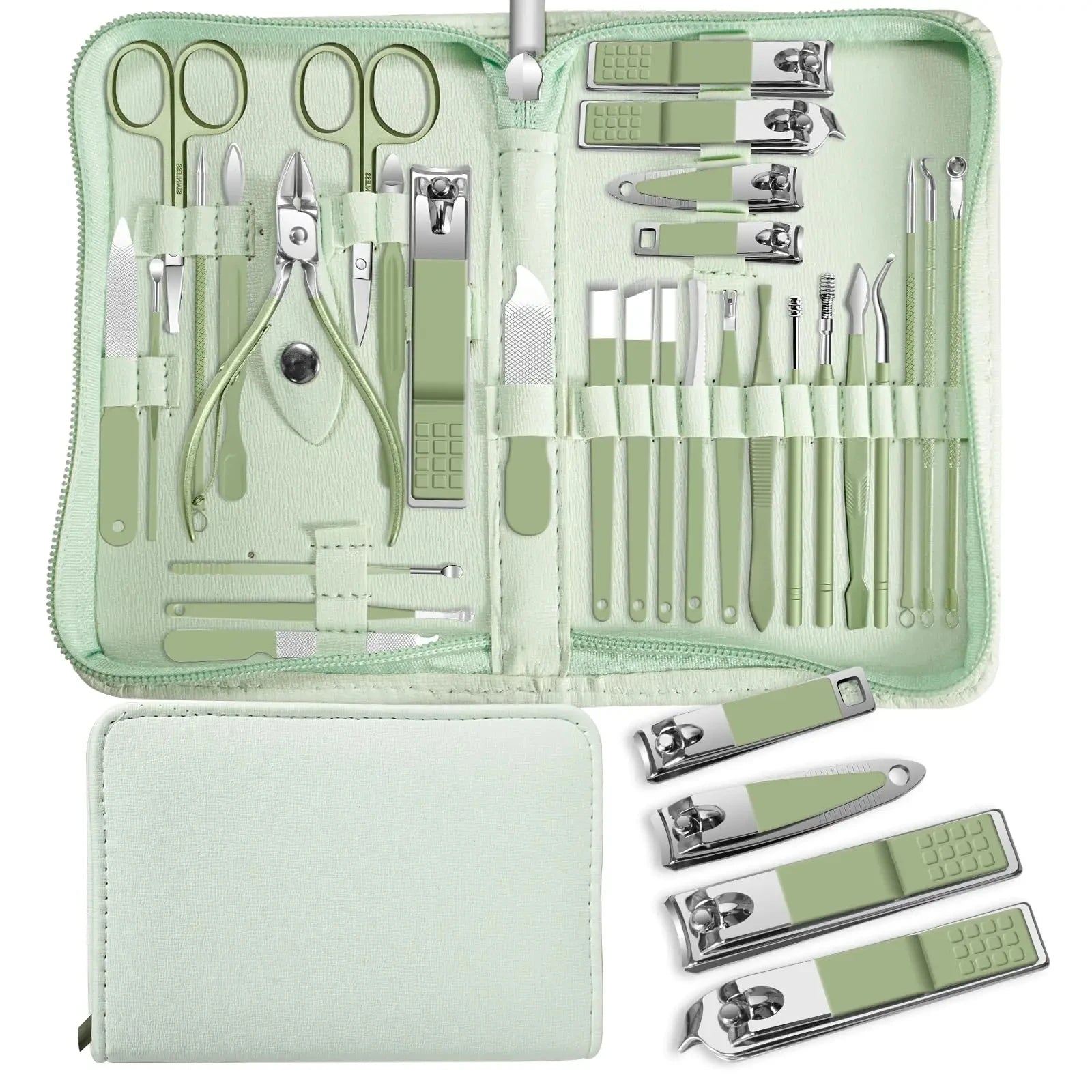 30 in 1 New Manicure Cutters 30 Pcs Nail Clipper Set