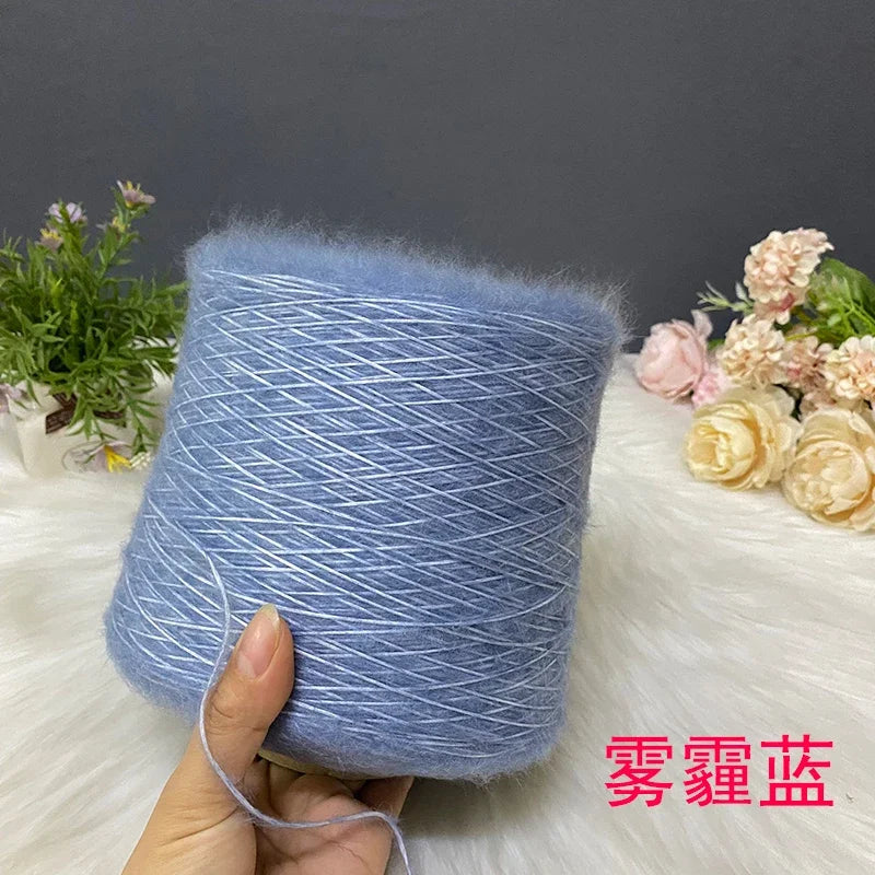 500G/PC Mohair Yarn High Quality Super Soft And Warm