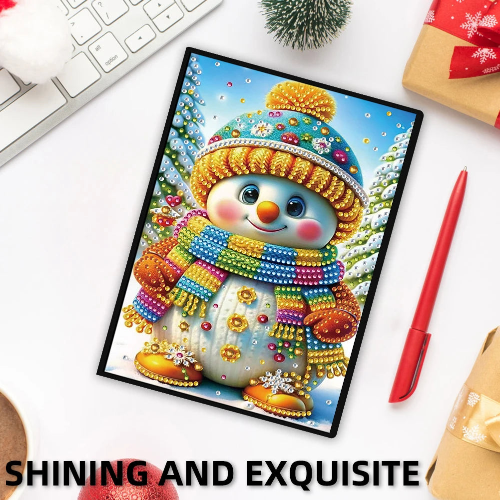 50-Page A5 Size Diamond Painting Diary Book