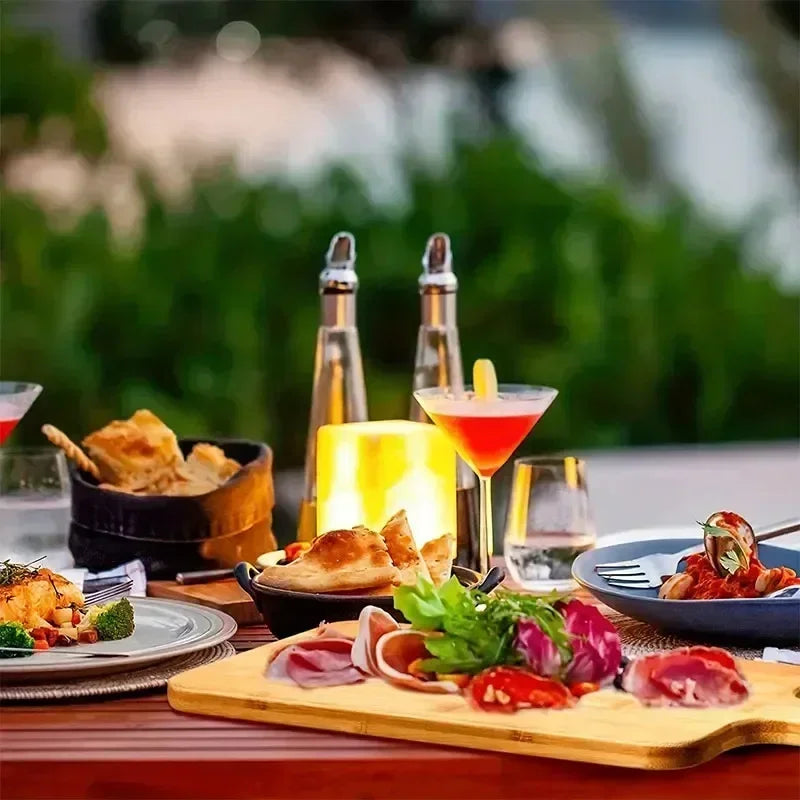 Wood Cutting Board with Handle Bamboo Wooden Kitchen Chopping Boards