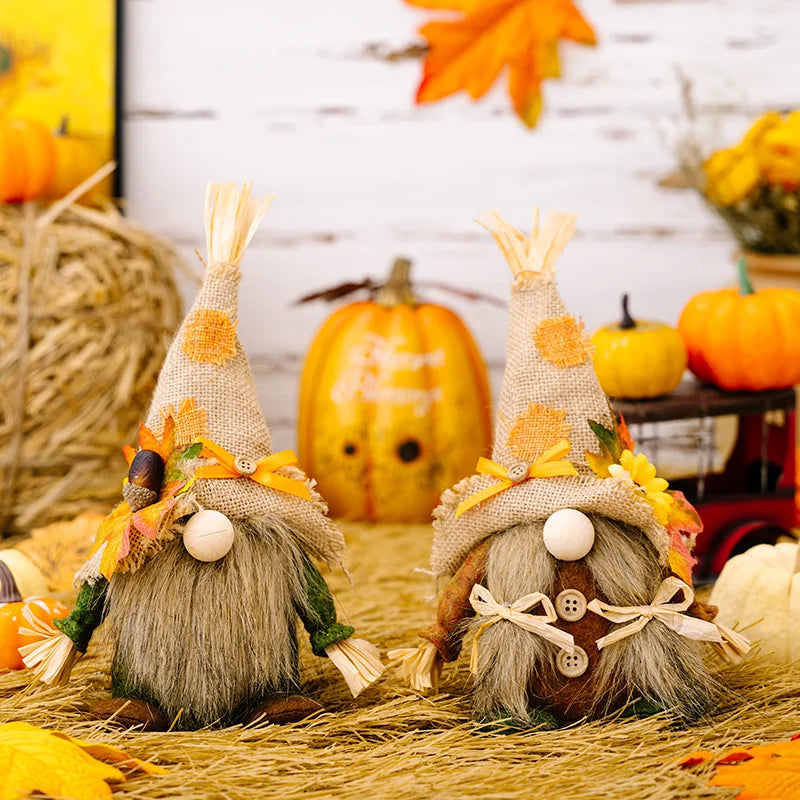 Fall Gnomes Decorations for Home Thanksgiving