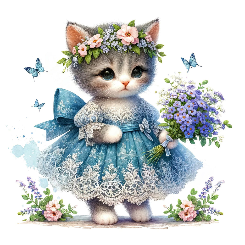 Huacan DIY Embroidery Santa Claus Complete Kit 5D Cross Stitch Landscape Snowman Winter Unique Christmas Gift Modern Home Decor