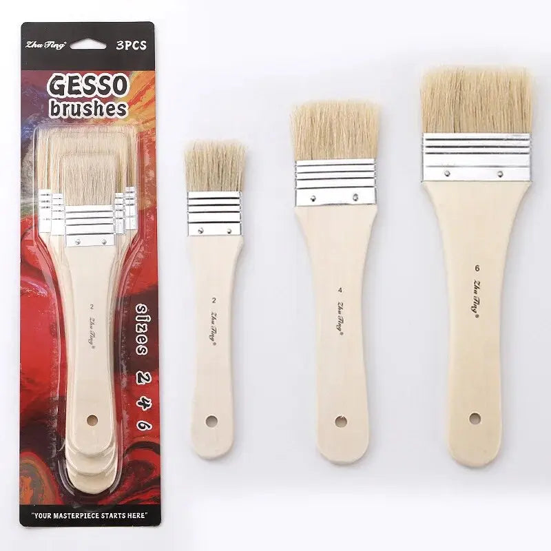 6/12/18pcs Stencil Paint Brushes Set