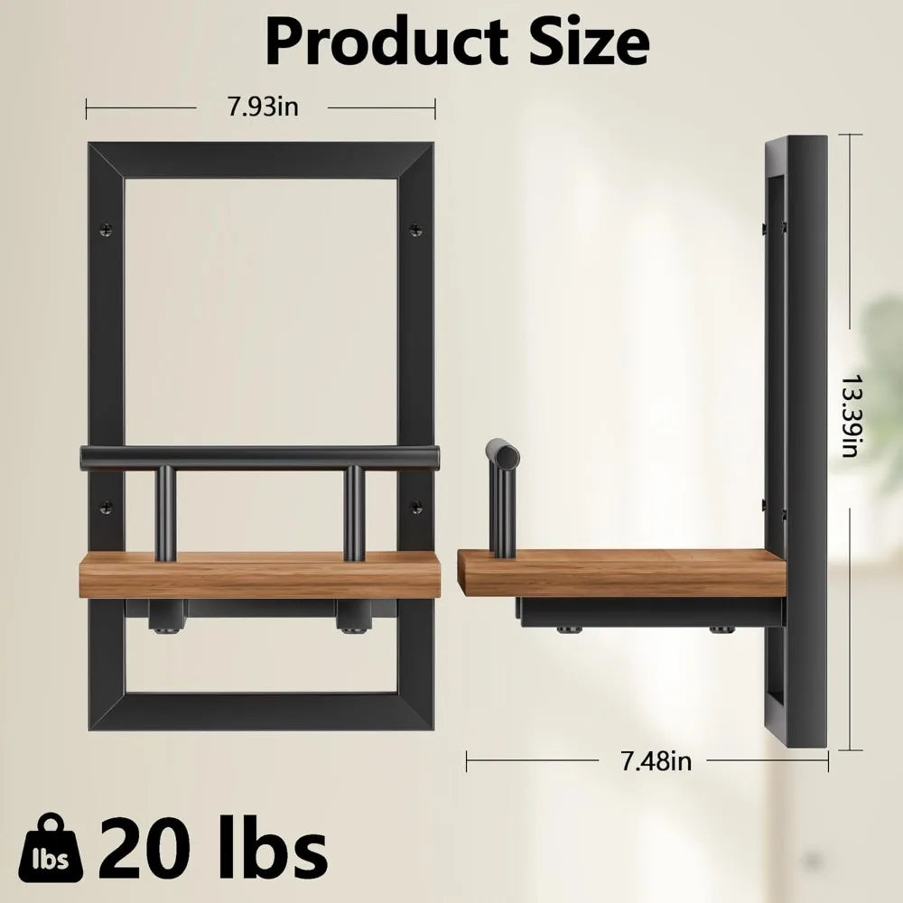 Floating Wall Shelves for Plants and Decor,