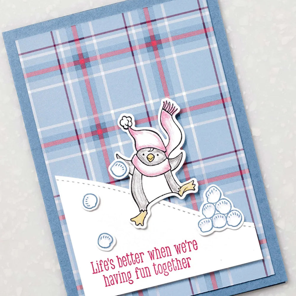 Christmas Series Cutting Die Transparent Seal Stamp