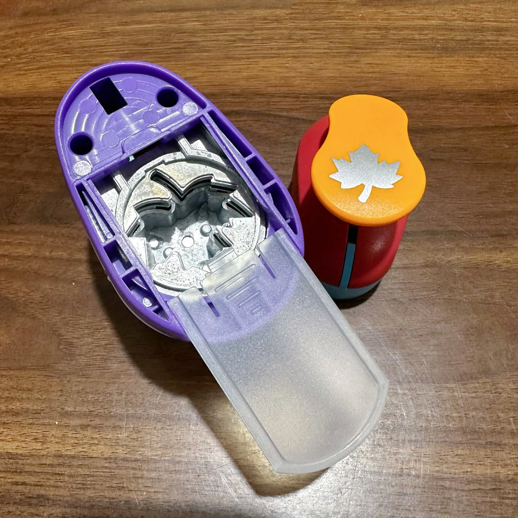 Random Color Maple Leaves Punch