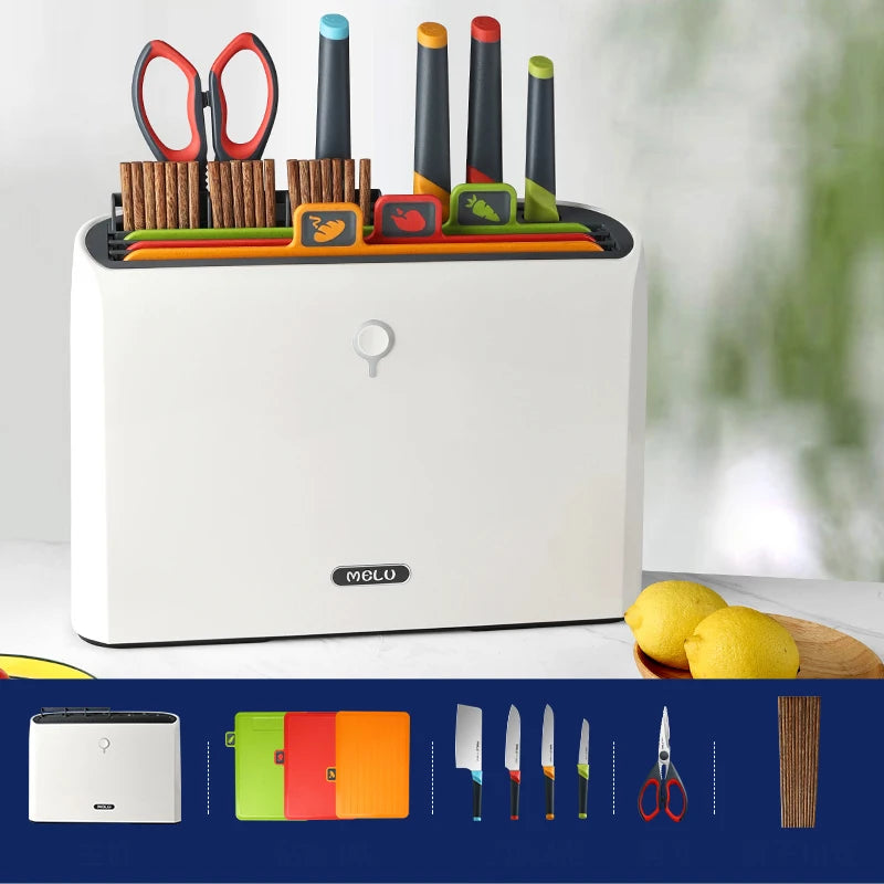 Knife Holder Dryer All-in-One Sorting Chopping Board Vegetable Board