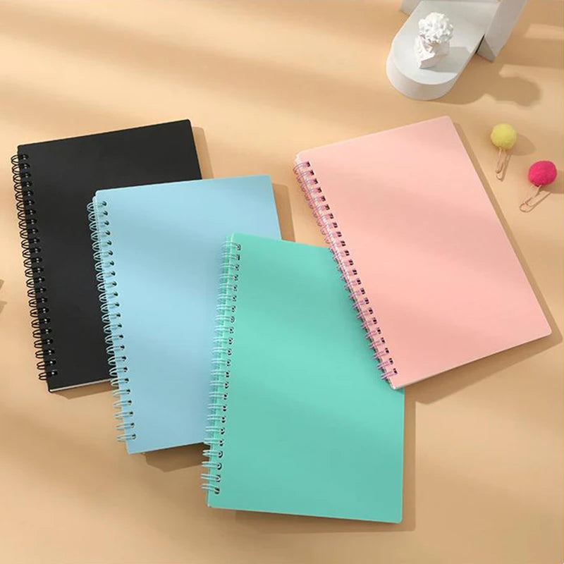 A5 Vintage Spiral Notebook, 80 Sheets/160 Pages