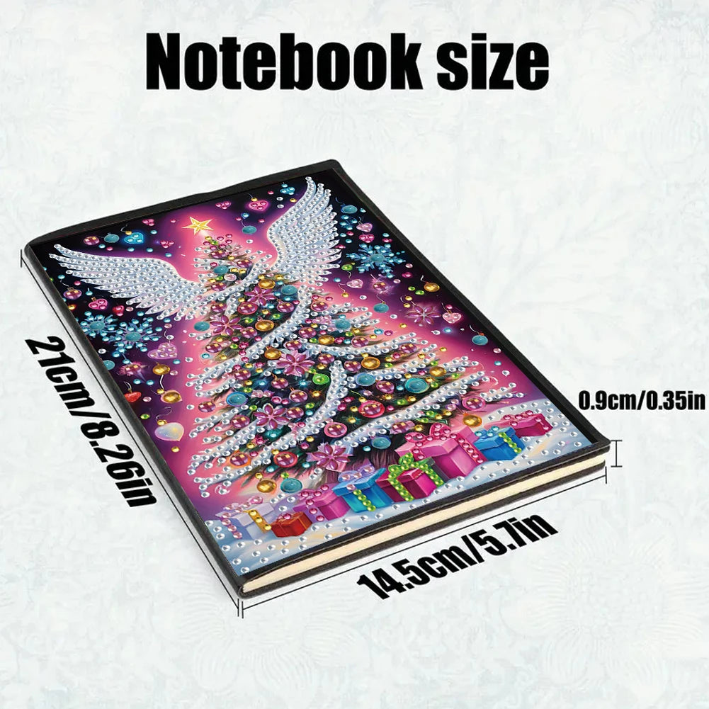 50-Page A5 Size 5D DIY Diamond Art Painting Notebook