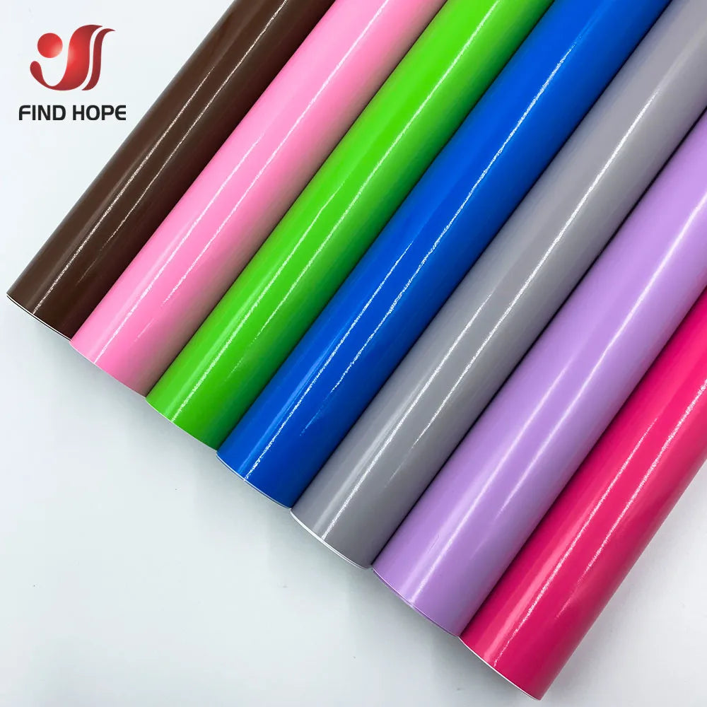 Permanent Adhesive Vinyl Sheet 7 Assorted Colors