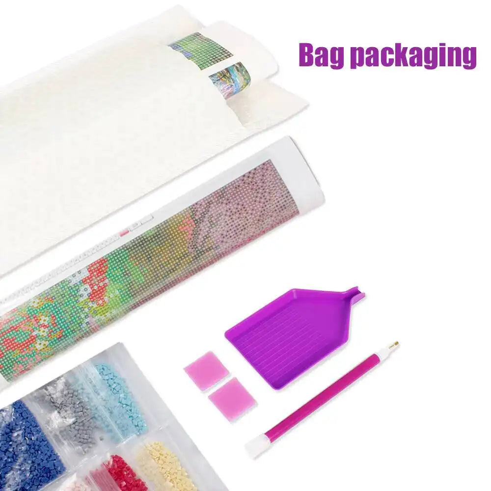 Diamond Mosaic diamond rhinestones Gnome  Santa Claus  Christmas