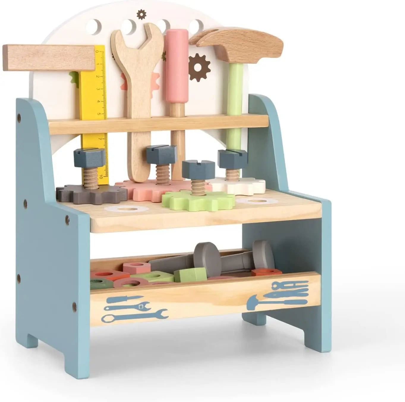 Robotime Robud  Mini Wooden Work Bench Educational