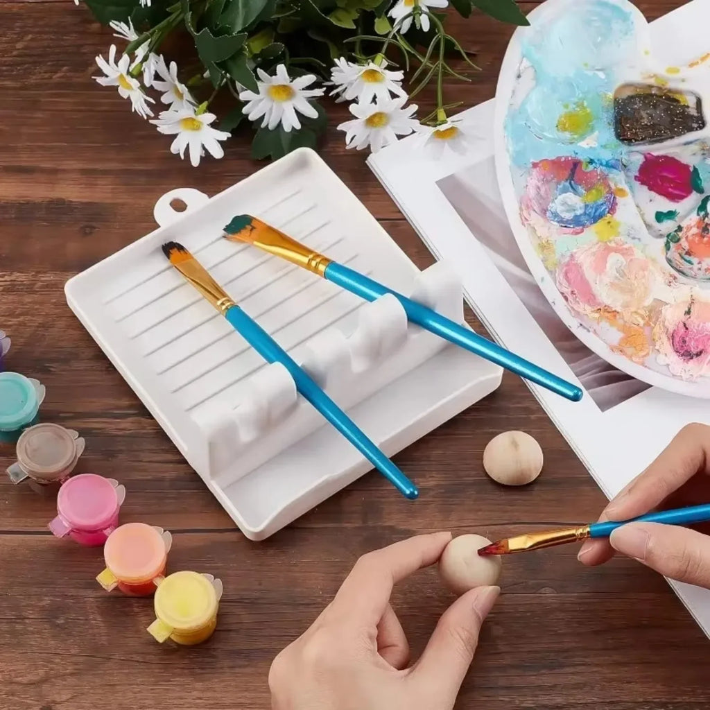 1Pc Paintings Brushes Rests Drip Tray Pad for Watercolor Oil Acrylic Painting