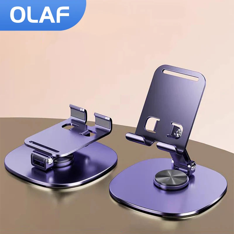 Olaf Rotating Table Cell Phone Holder Support Desktop Stand