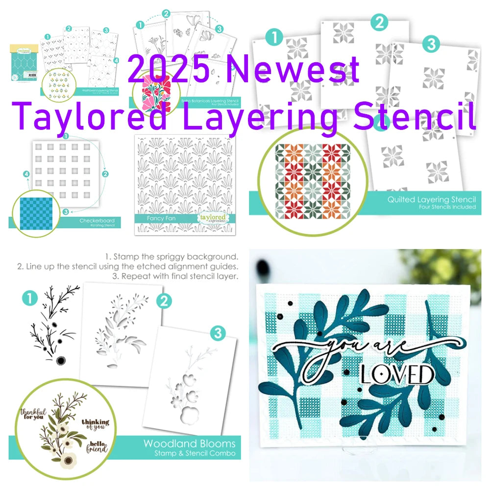 2025 New Taylored Die Stencils