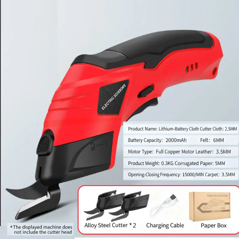Cordless Electric Scissors for Cutting - Handheld