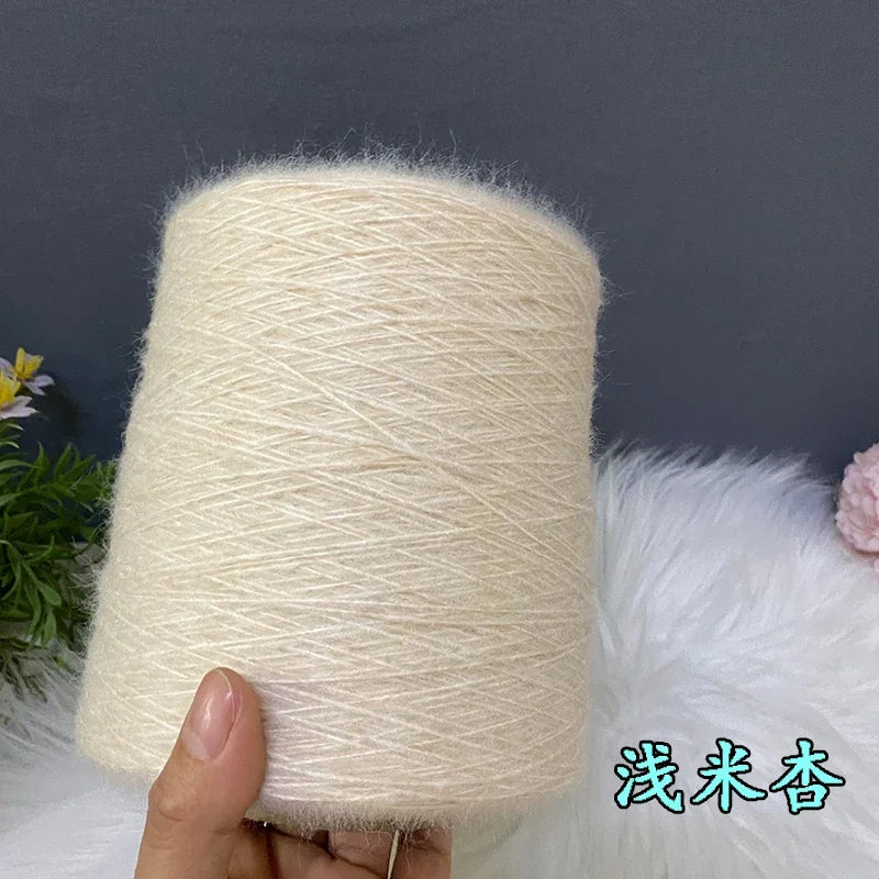 500G/PC Mohair Yarn High Quality Super Soft And Warm