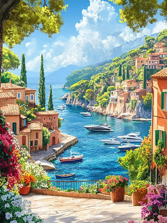 2025 Diamond Painting Seaside  Complete Kit Craft kit