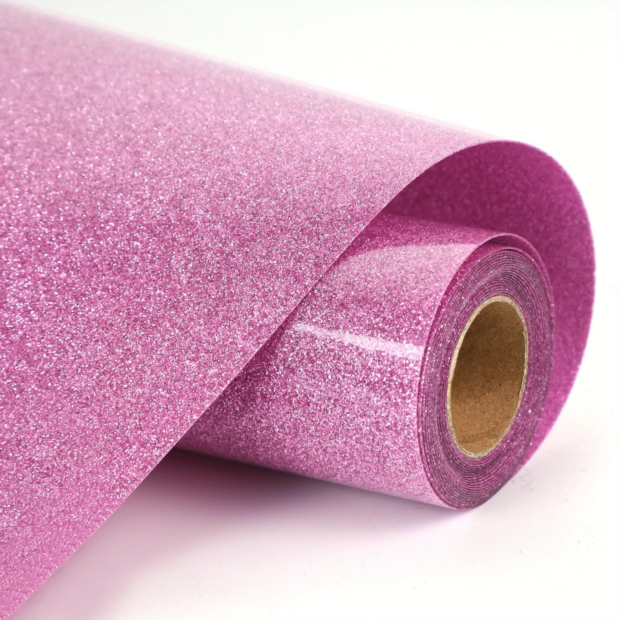 Glitter HTV Vinyl 30.48cm x 63.48cm Heat Transfer Printed Vinyl Roll for DIY Design