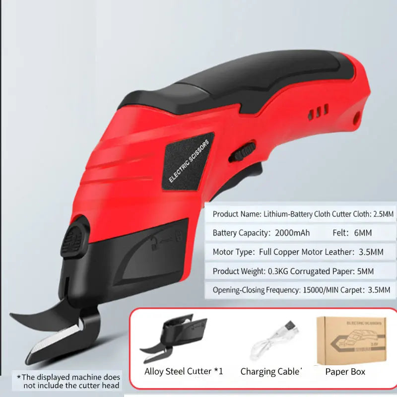 Cordless Electric Scissors for Cutting - Handheld