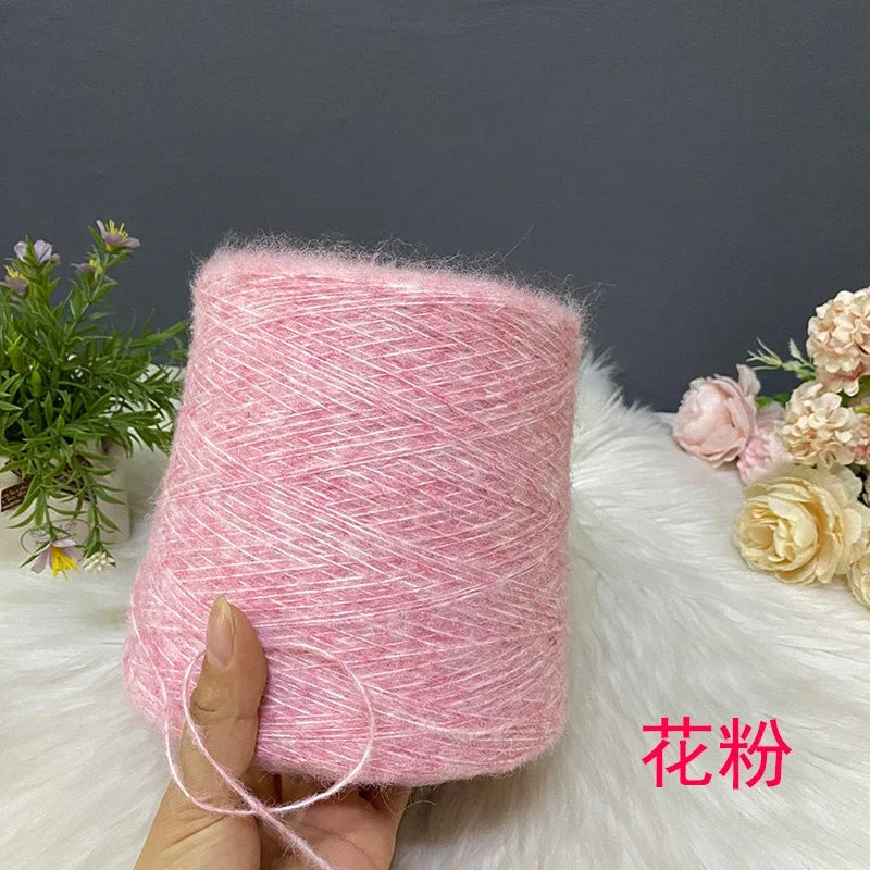 500G/PC Mohair Yarn High Quality Super Soft And Warm