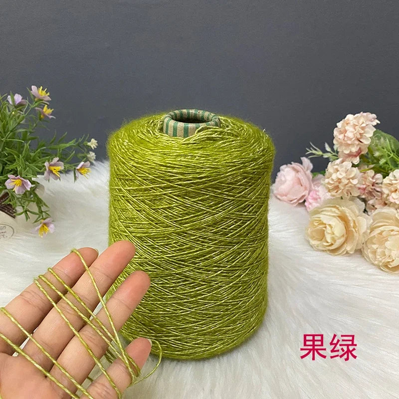 500G/PC Mohair Yarn High Quality Super Soft And Warm