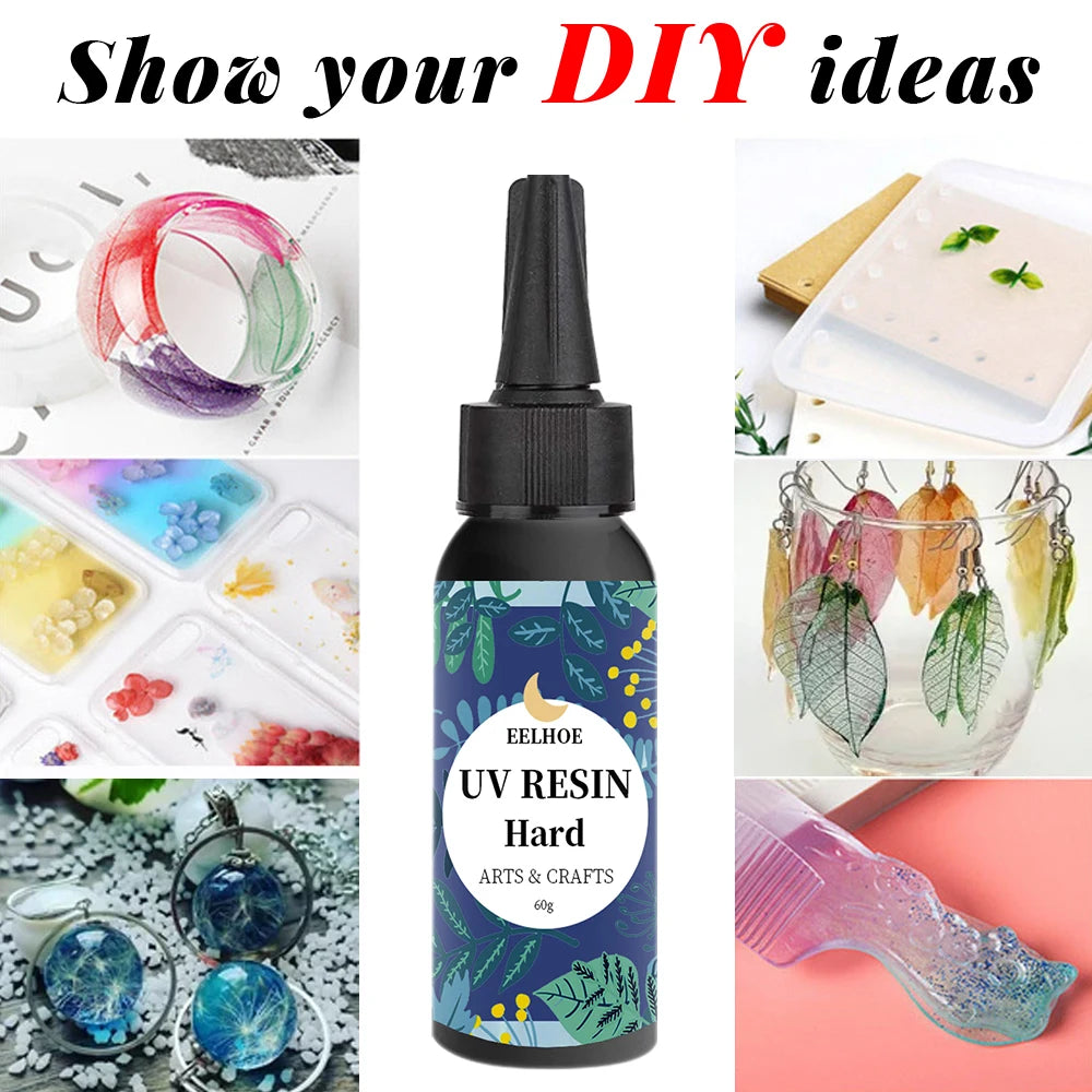 Epoxy Resin Mold UV Quick Dry High Transparency Drop Adhesive