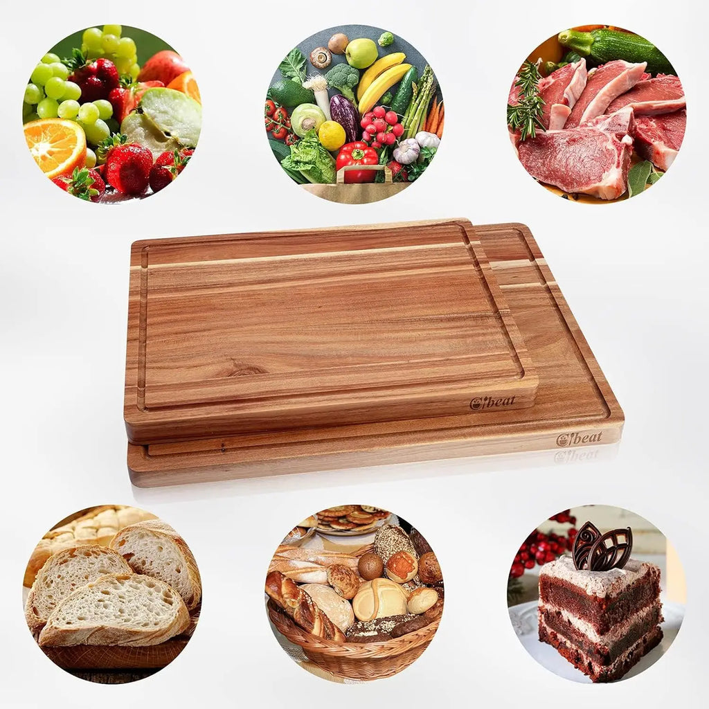 Acacia Wooden Cutting Board For Kitchen