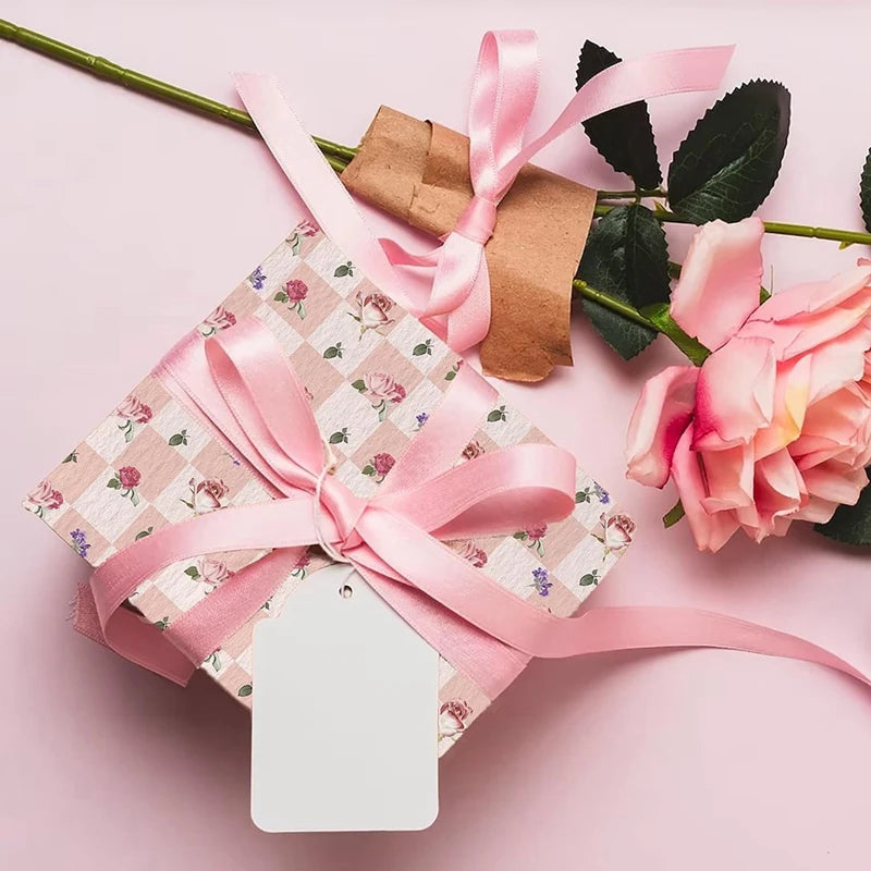 12X12inch 24 Sheets Spring Pink Rose Scrapbook Paper