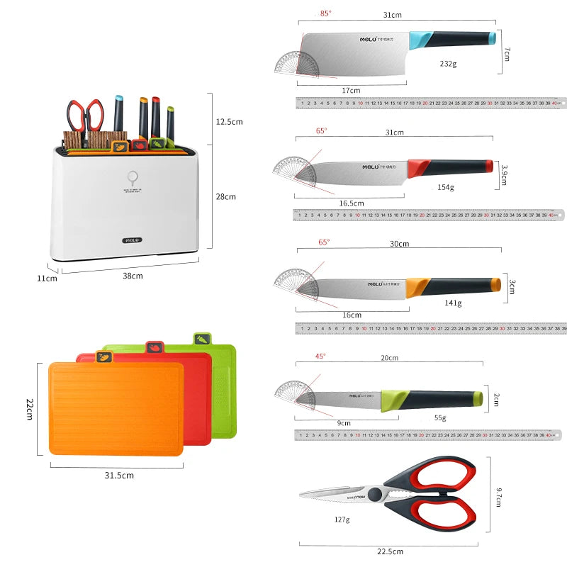 Knife Holder Dryer All-in-One Sorting Chopping Board Vegetable Board