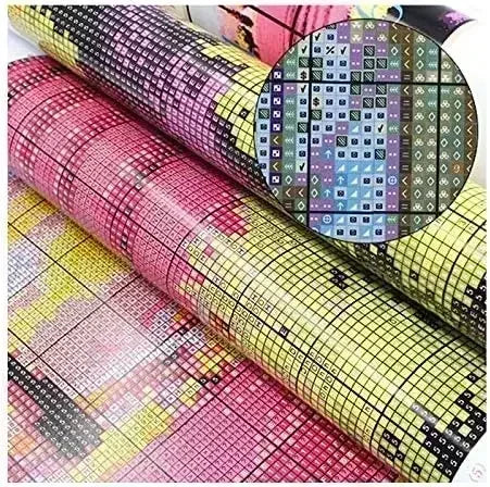 Joy Sunday Cross Stitch Kits Spring Lake House Pattern Counted Printed Fabric Aida 14/11CT DIY Embroidery Set Art Crafts