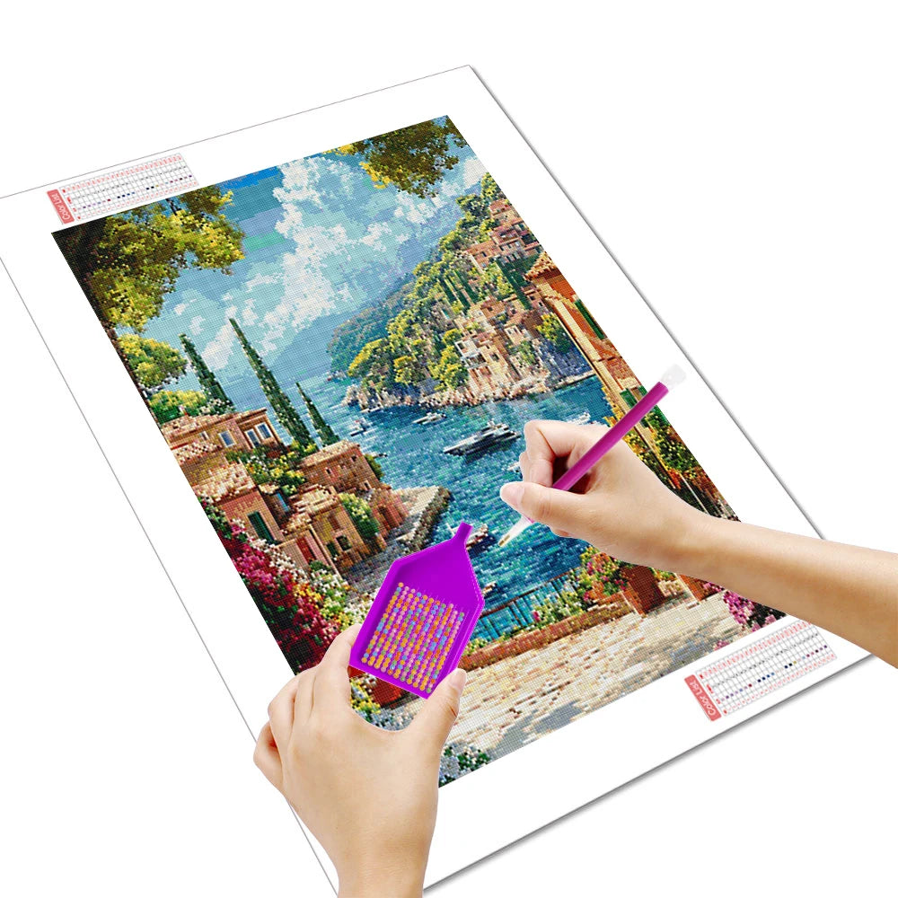 2025 Diamond Painting Seaside  Complete Kit Craft kit
