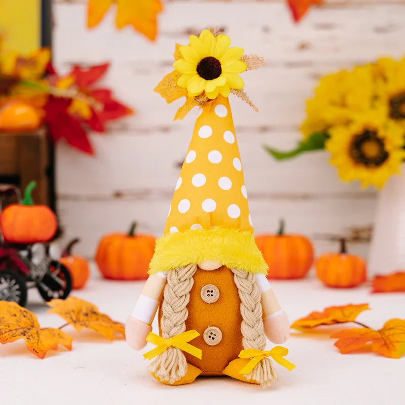 Fall Gnomes Decorations for Home Thanksgiving