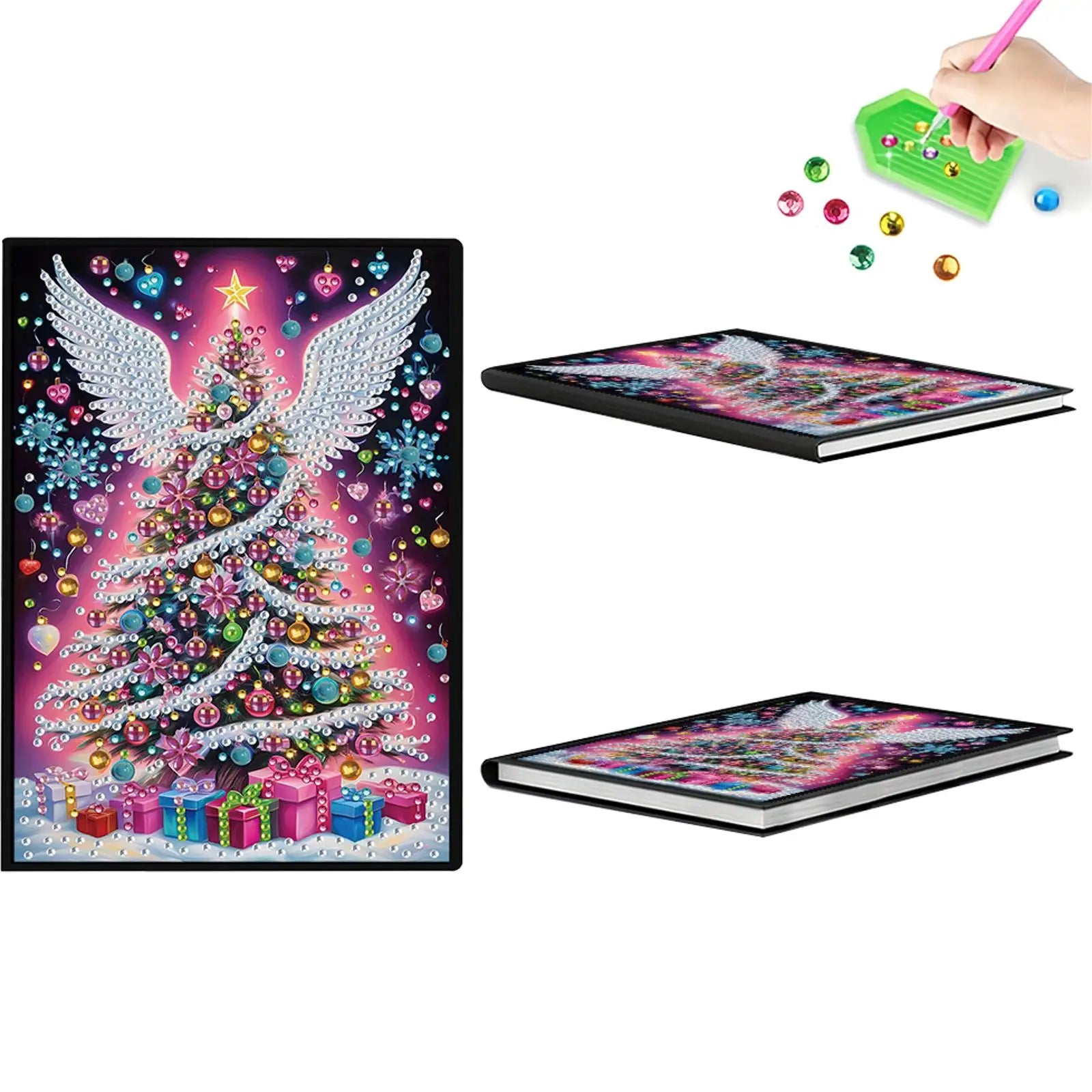 50-Page A5 Size Diamond Painting Diary Book