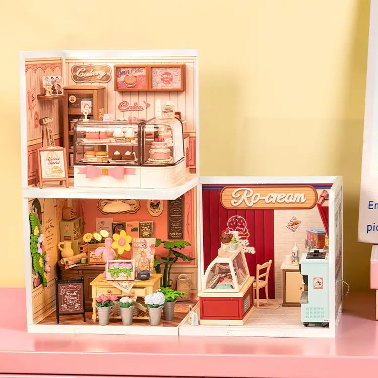 Robotime Rolife Super Creator Series Dollhouse Building Blocks for kids 14 y +