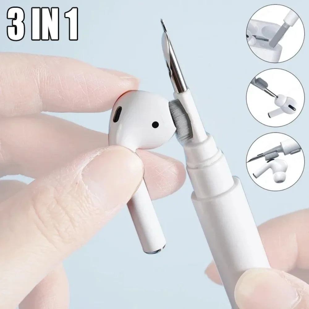 2 IN1 Cleaner Kit Set Headsets Cleaners Earbuds Cleaning Tools