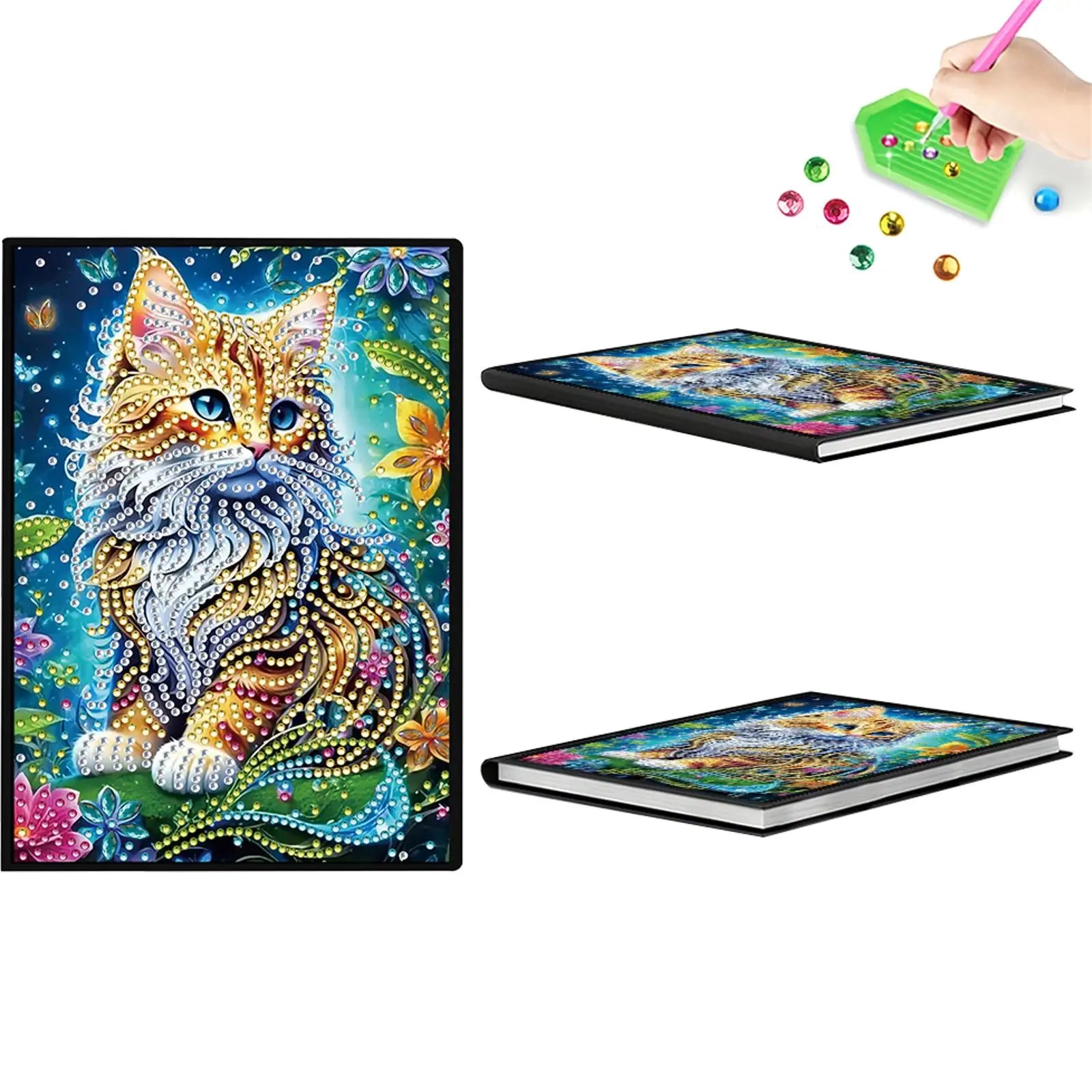 50-Page A5 Size Diamond Painting Diary Book