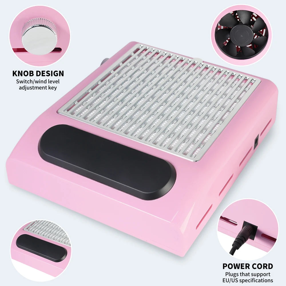 Nail Dust Collector Compact Vacuum