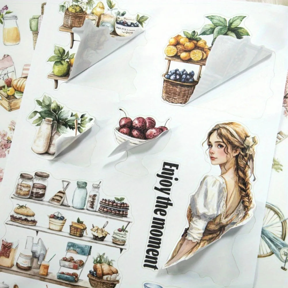 Winter Wonderland Sticker Book, Scrapbooking DIY Craft Supplies