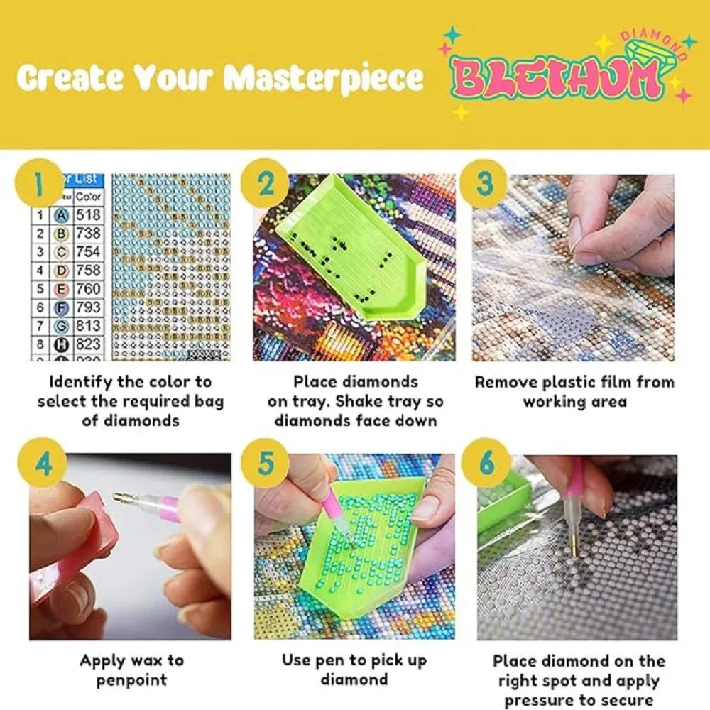 Jesus Christ Cross Diamond Painting Kit 5D