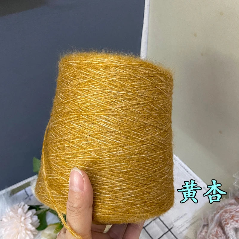 500G/PC Mohair Yarn High Quality Super Soft And Warm