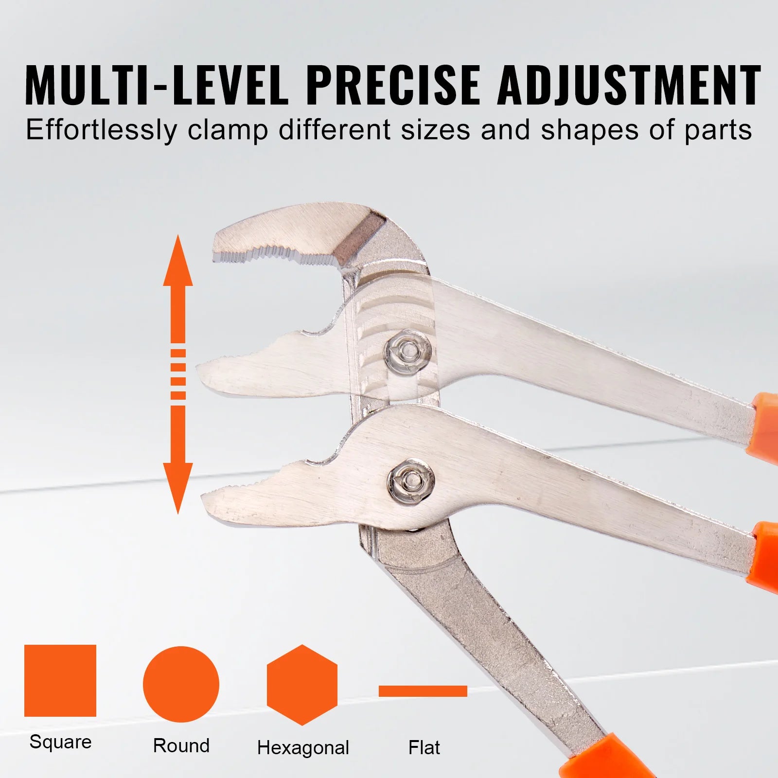 SucceBuy 8-Piece Pliers Set High Carbon Steel 12"/10"/8"Groove Joint Pliers 8"Linesman's Pliers 6"Slip Joint Pliers and Tool Bag