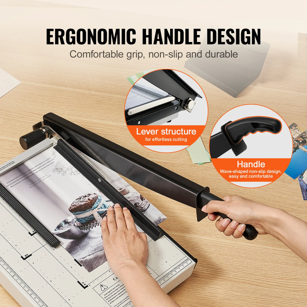 SucceBuy Heavy Duty Paper Cutter for Home Office School