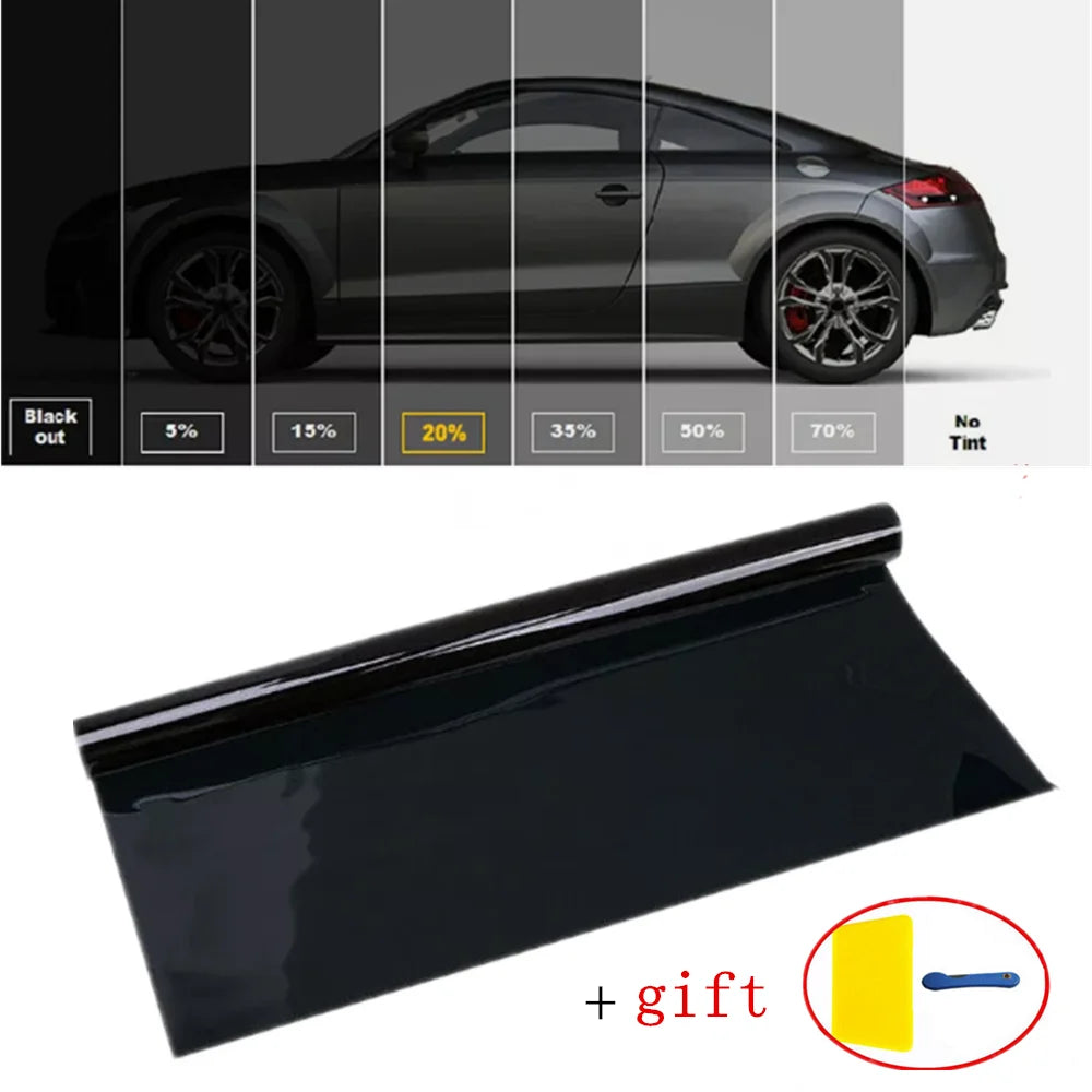 Nano Carbon Uncut Roll Window Tint Film 5% 15% 25% 35% VLT